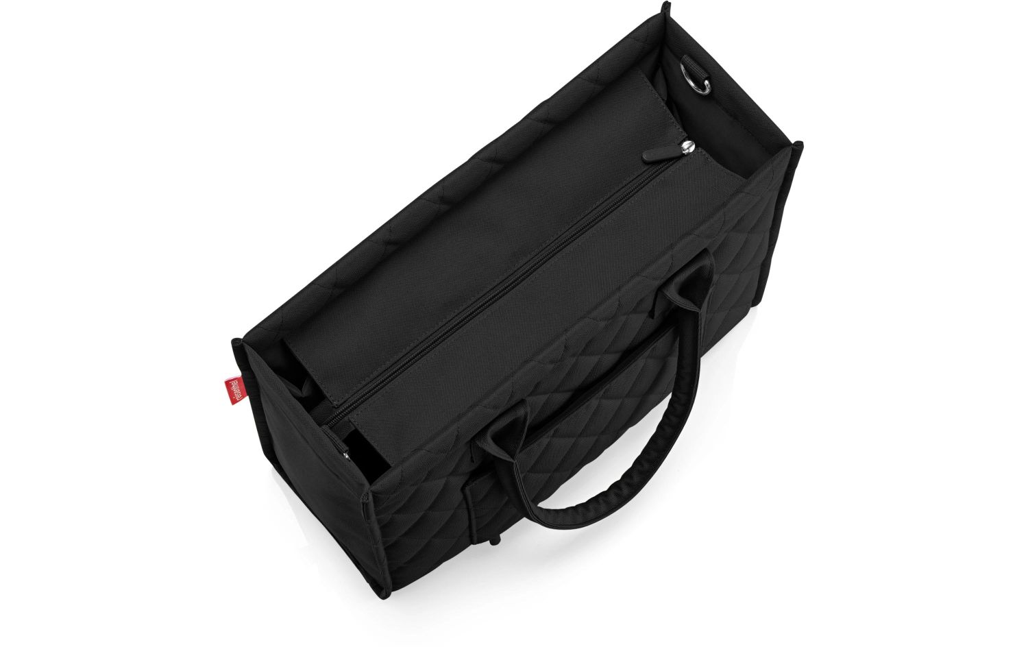 Tasche, Schultasche, Quilted, Schwarz, Handtasche