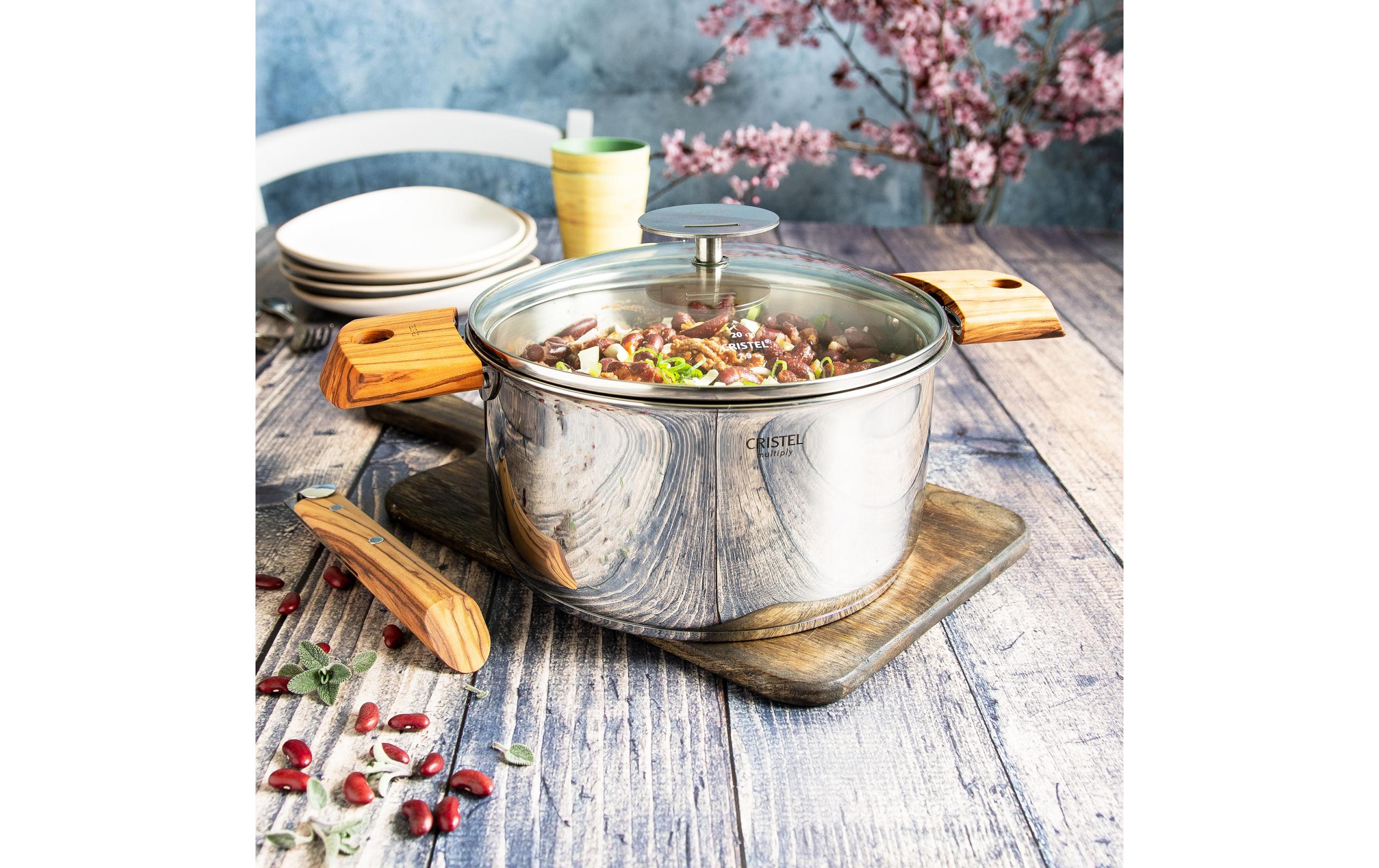 Cristel Edelstahltöpfe Casteline 3er Set