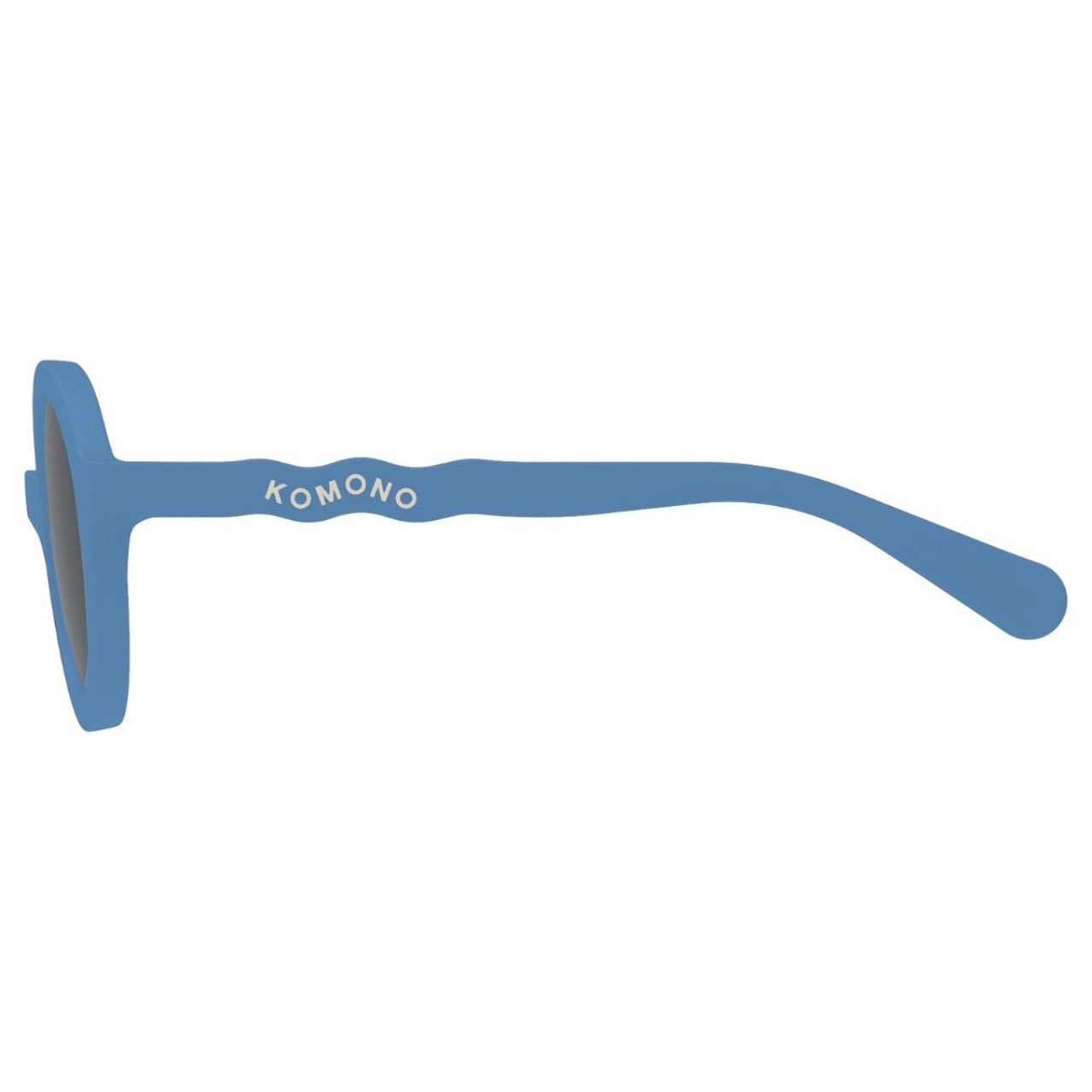 Sonnenbrille, Brille, Kunststoff, blau, rund