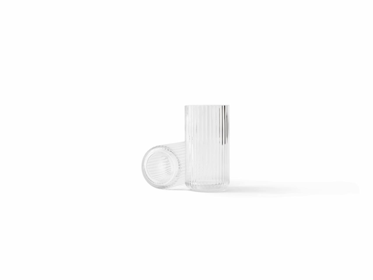 Lyngby Vase, 20.5cm, Klar