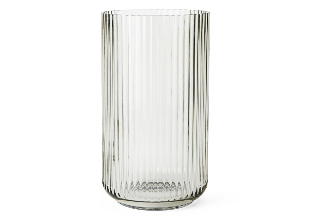 Lyngby Vase, 31cm, Smoke
