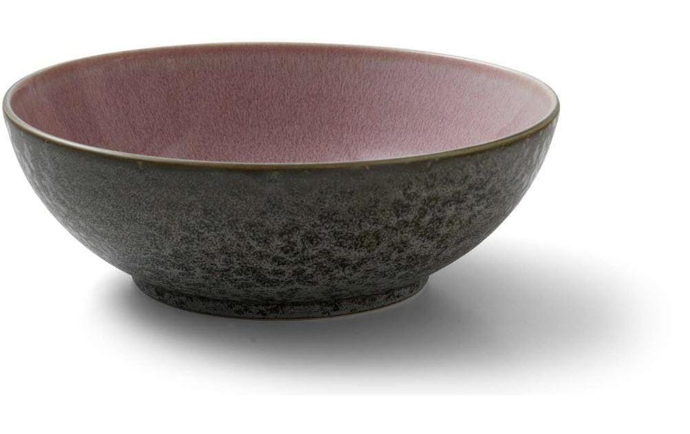 Schale, Teller, Porzellan, Mehrfarbig, Rippierte Oberfläche