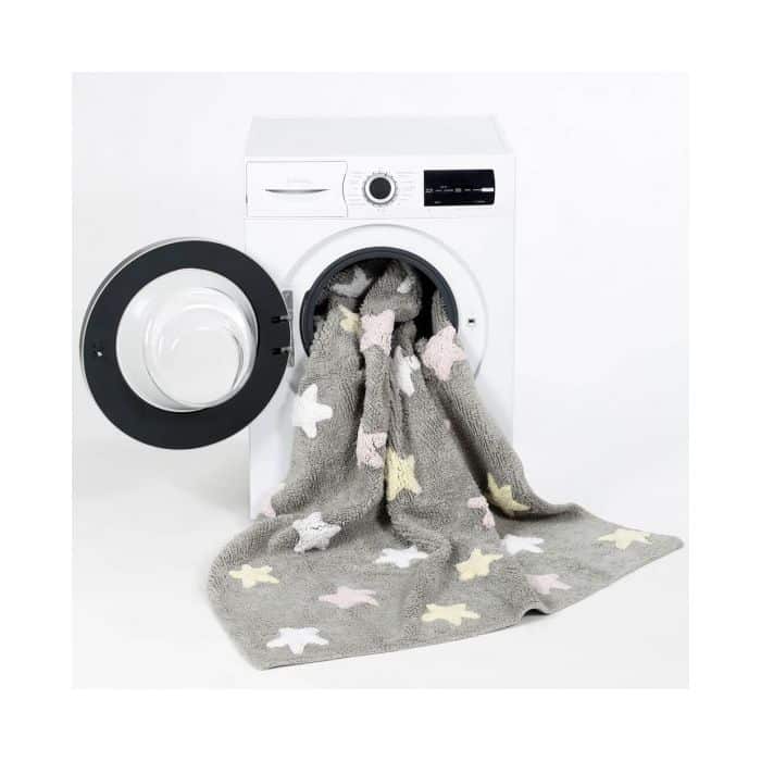 Rug Stars Pink-Grey / Tricolor
