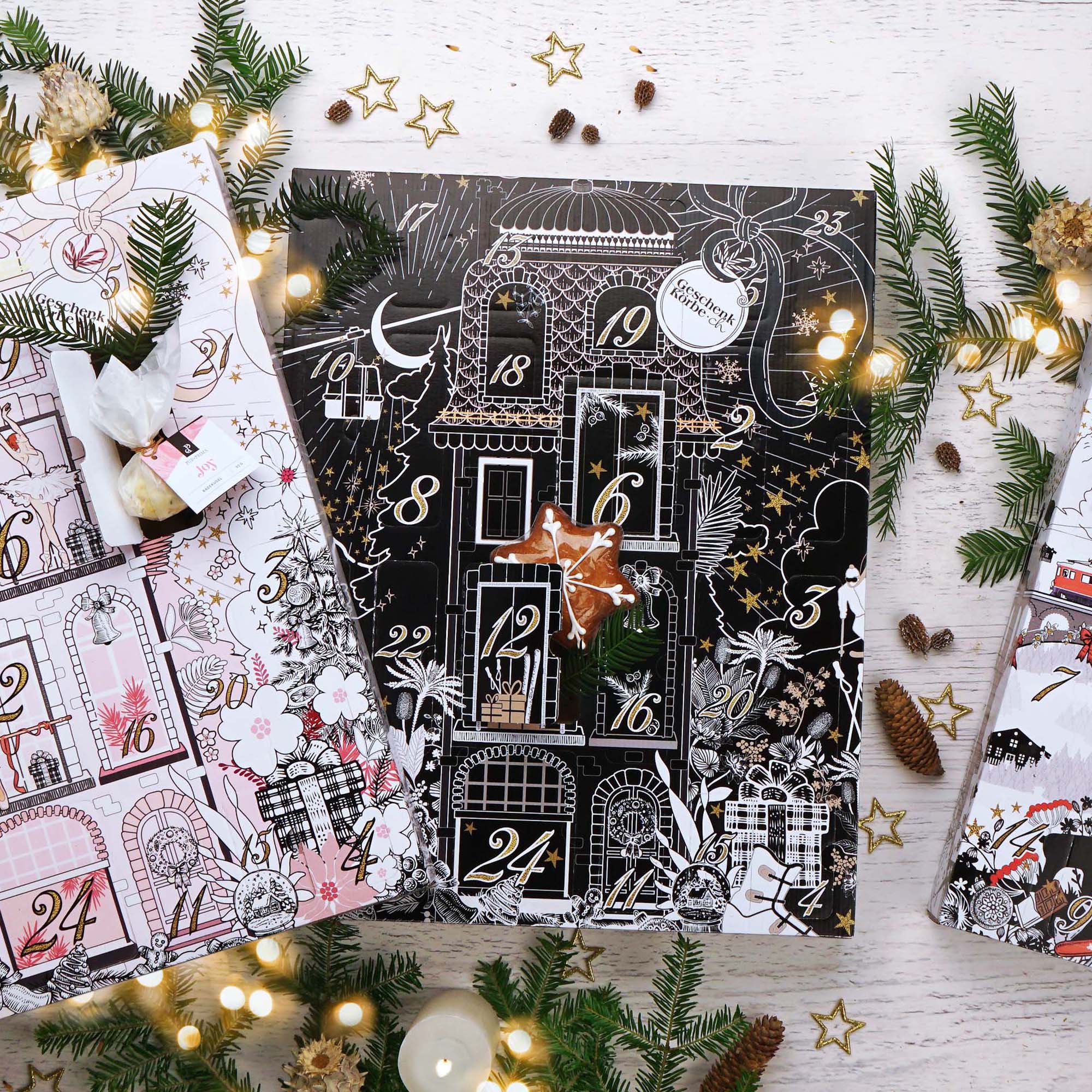 Adventskalender, Weihnachtskalender, Schmuckelemente, Advent, Türchen
