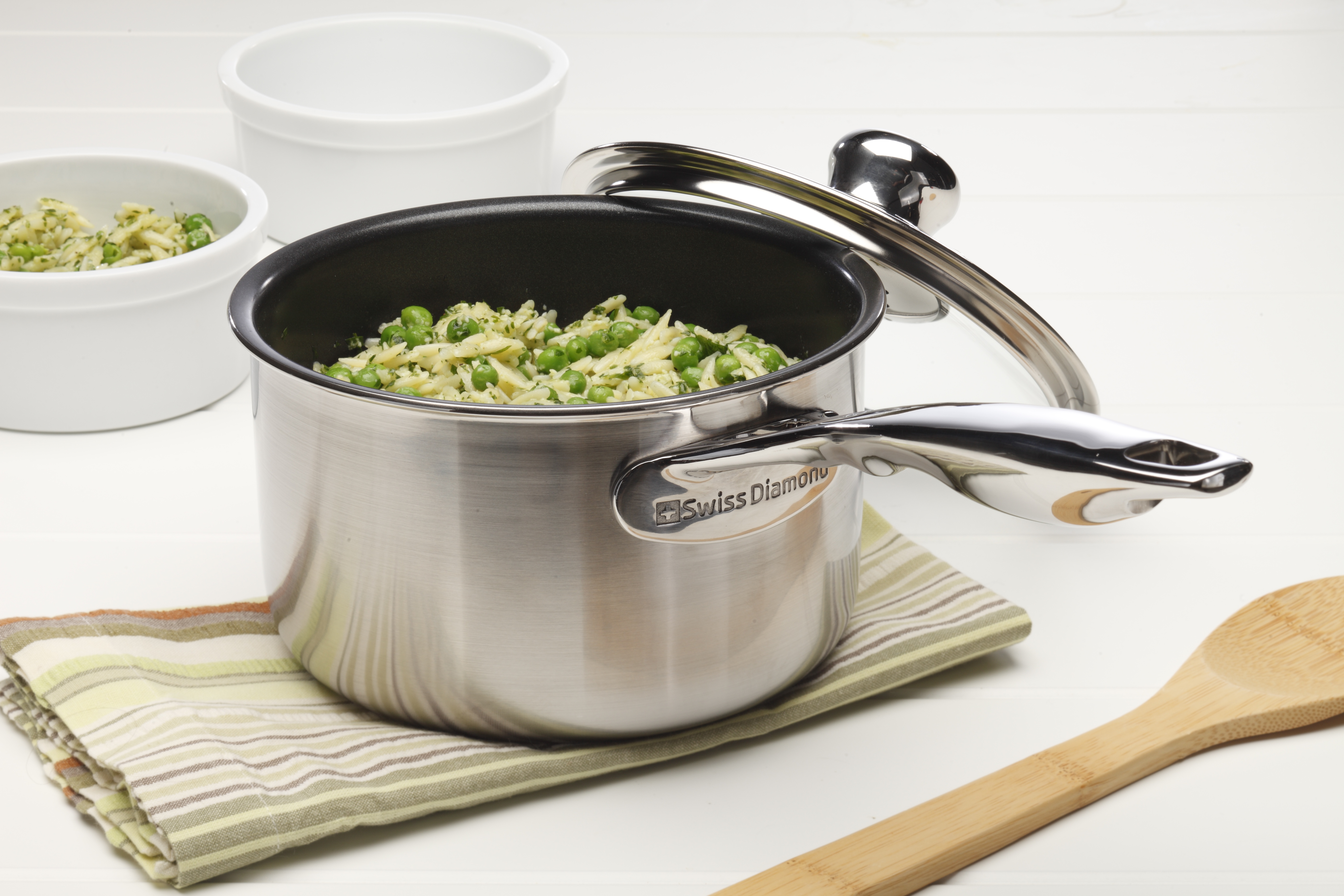 XD Nonstick Clad Induction - Inox Stielkasserole mit Deckel Ø 16cm