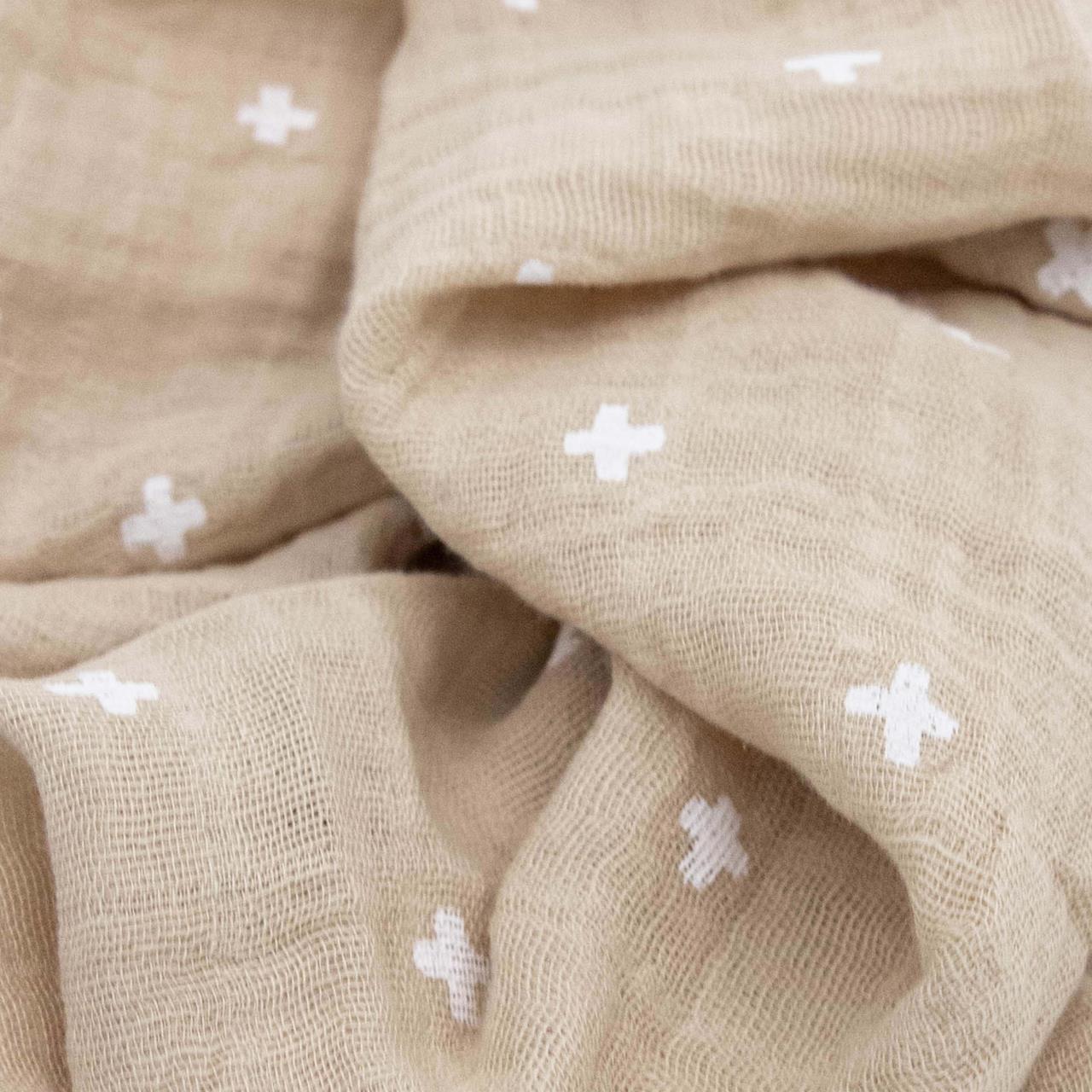 Baumwoll-Muslin Squares, Woof
