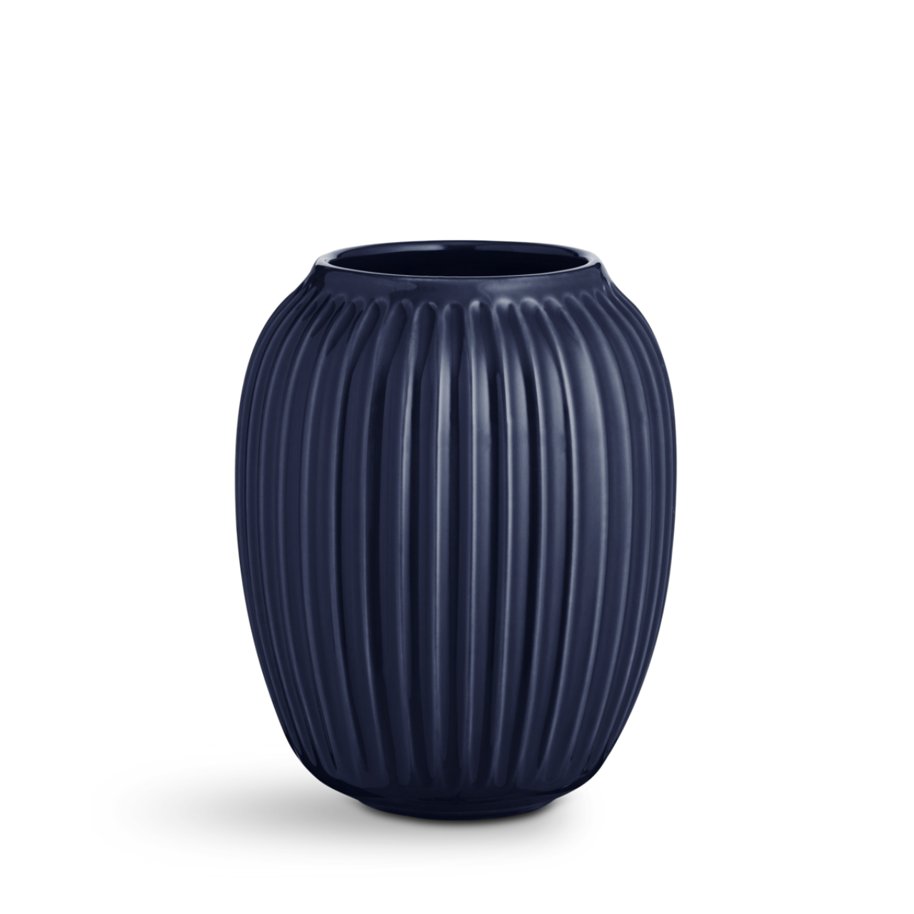 Hammershøi Vase, 21cm, Indigo