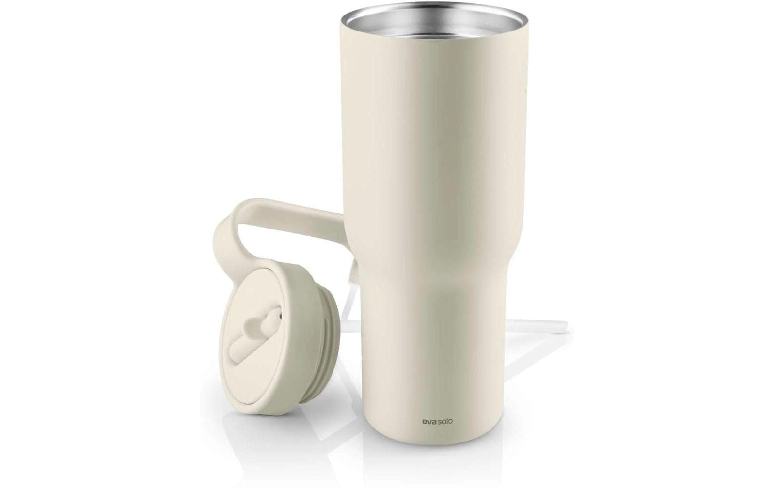 Mörser, Stabmixer, Edelstahlklinge, Reisebecher, Beige