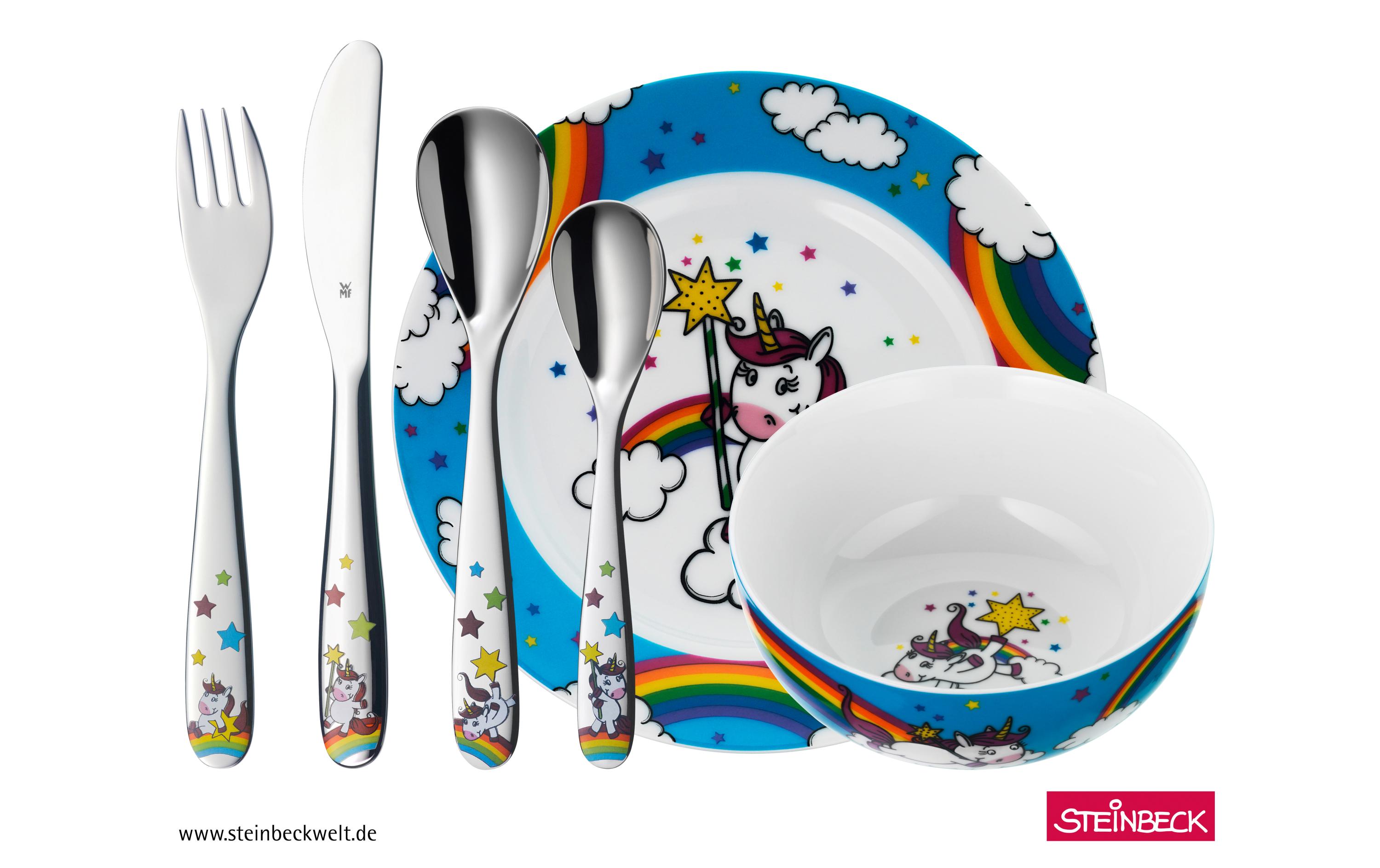 WMF Kinderbesteck 6-teilig Einhorn WMF Kinderbesteck 6-teilig Einhorn