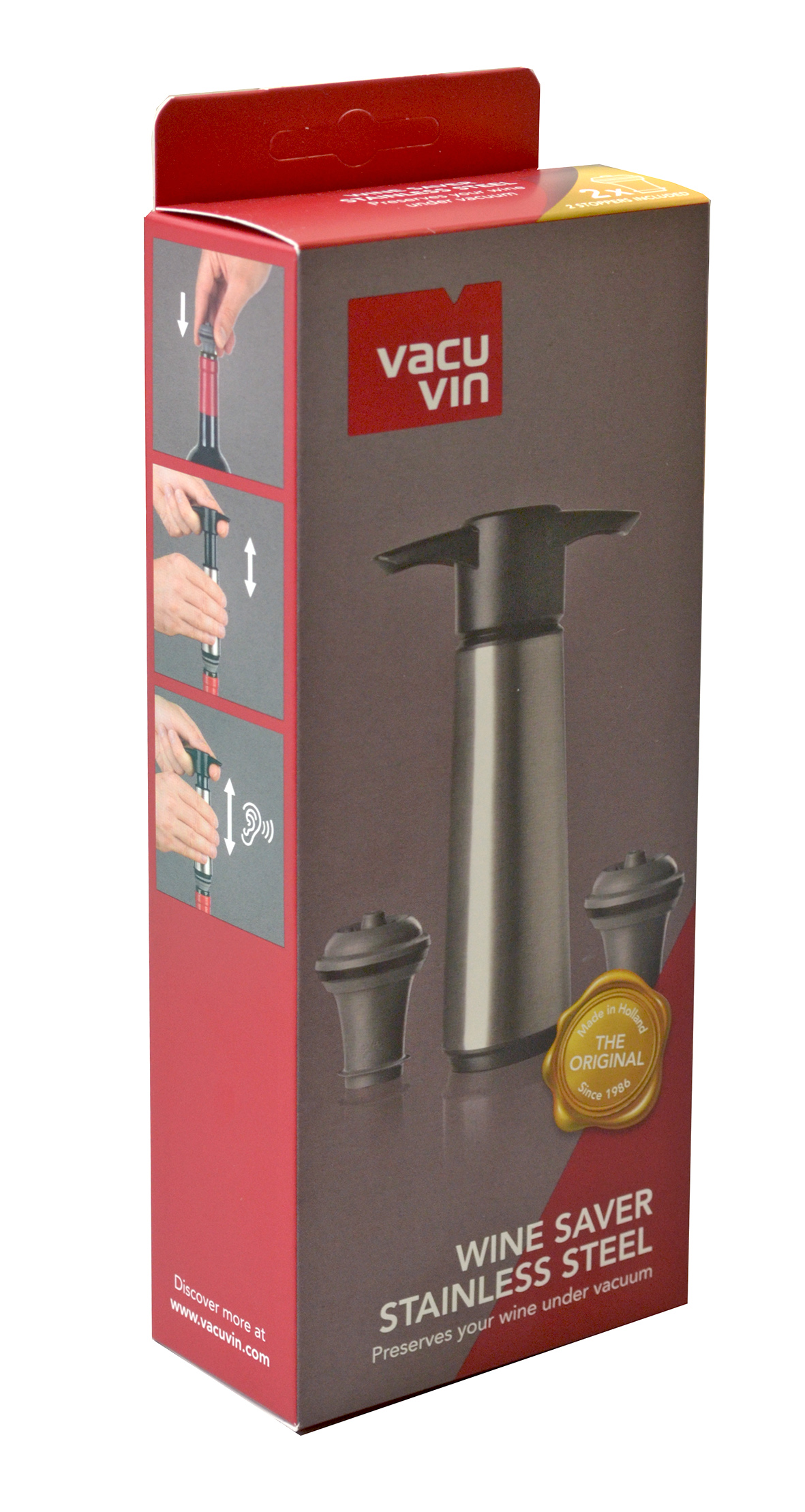 WS Pumpe aus V2A + 2 Zapfen