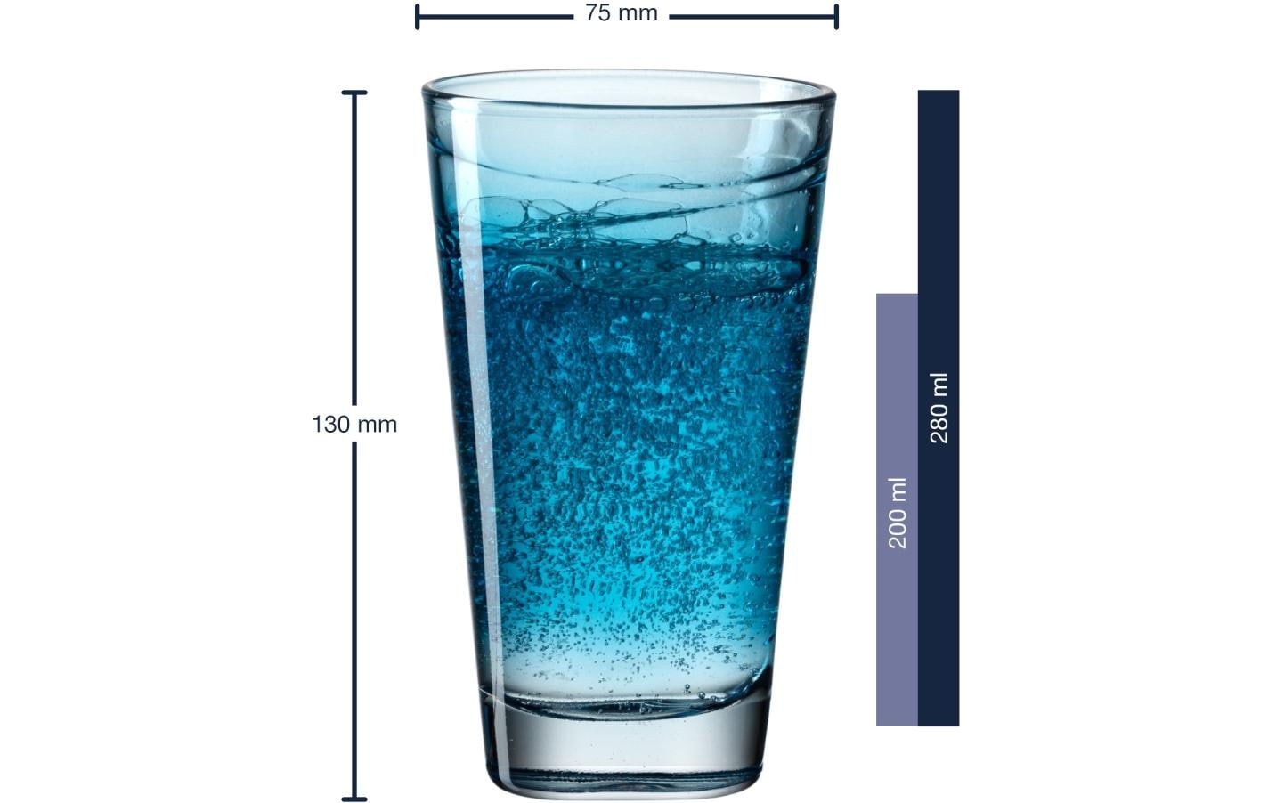 Leonardo Tringlas Vario Struttura, 280ml, blau