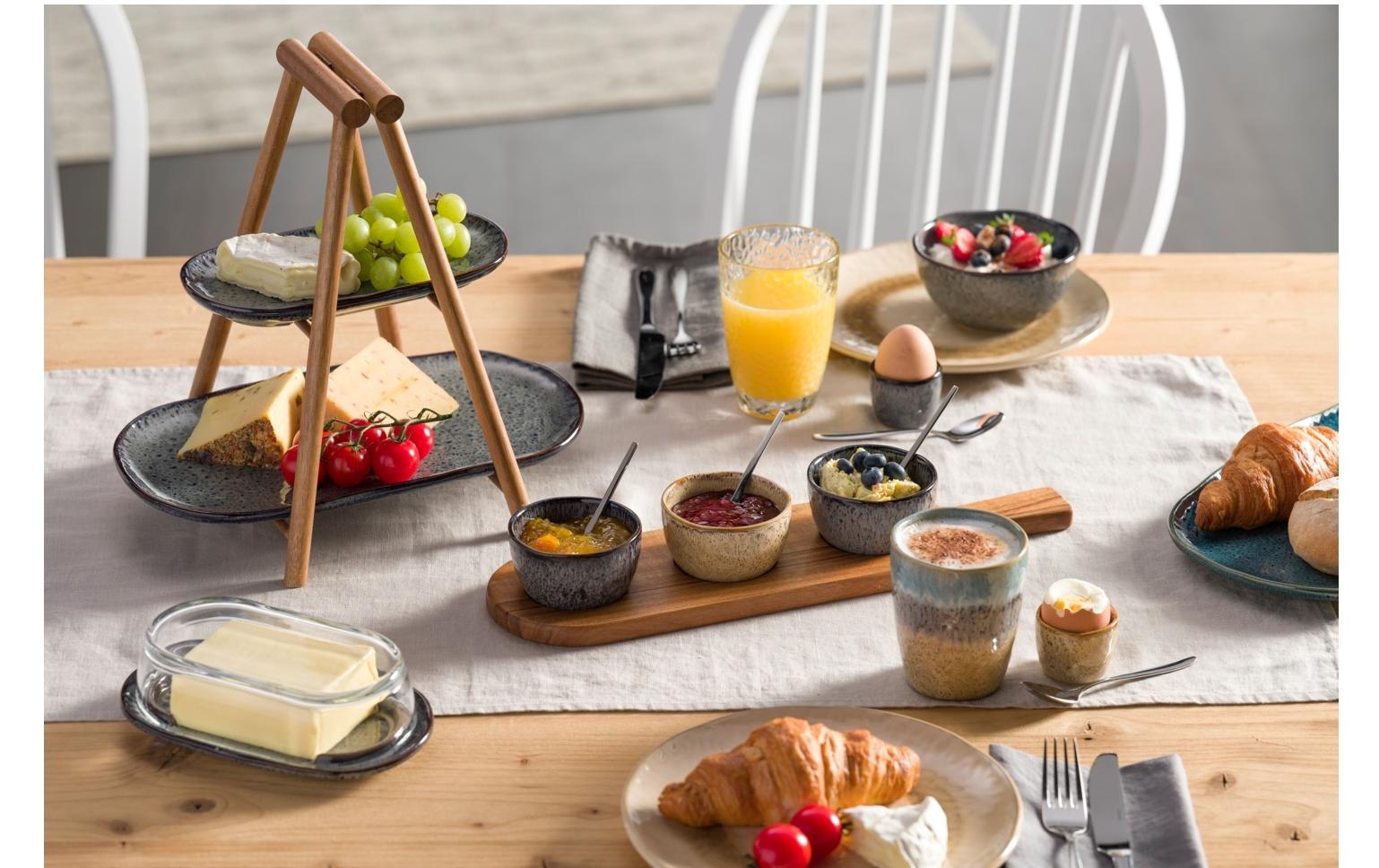 Leonardo Butterdose Matera grau Brunch, Essen, Getränk, Kaffee, Kaffeetasse, Brunch, Essen, Getränk, Kaffee, Kaffeetasse, Brunch, Essen, Getränk, Kaffee, Kaffeetasse