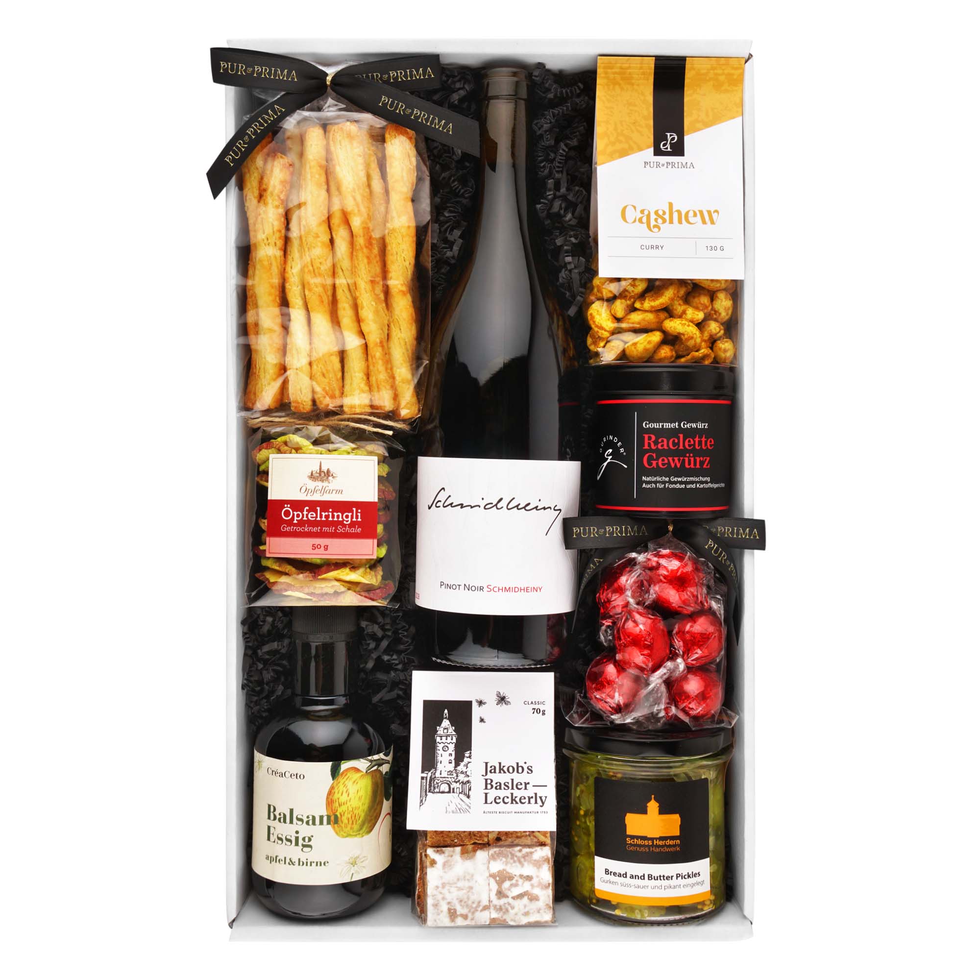 Geschenkkorb "Swiss Gourmet" Alkohol, Getränk