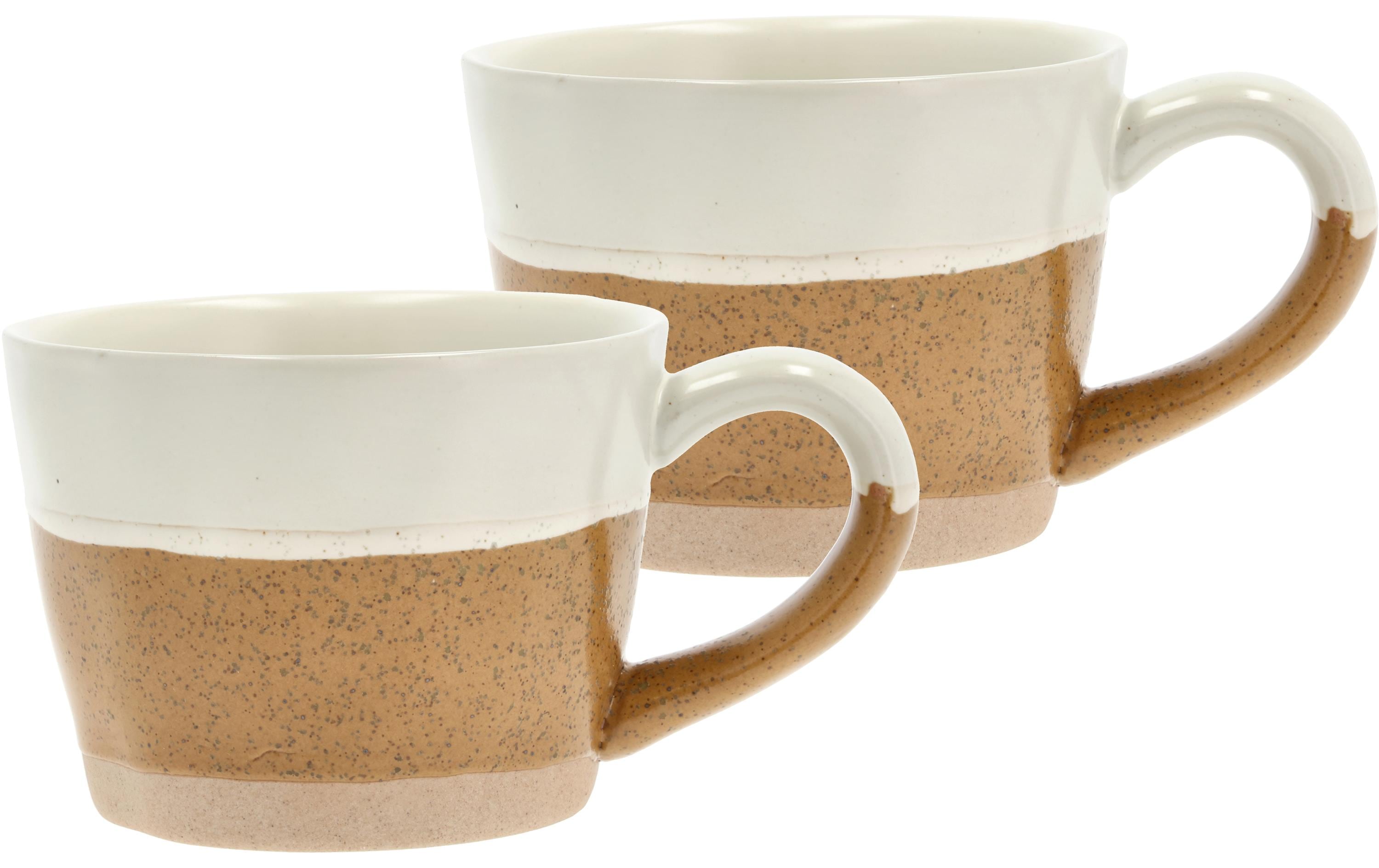 Villa Tasse Evig 300ml Amber/Creme 2er Set