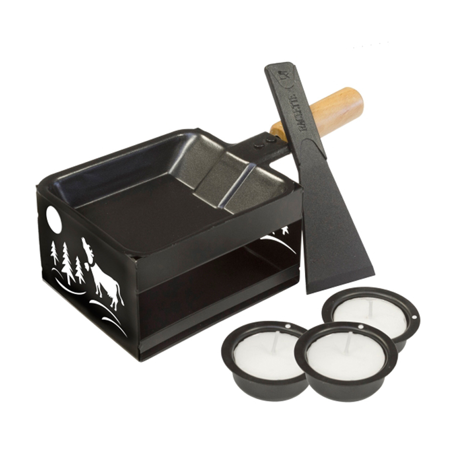 Mini Raclette für 1 Person “Happy Cows” Mini Raclette für 1 Person “Happy Cows”