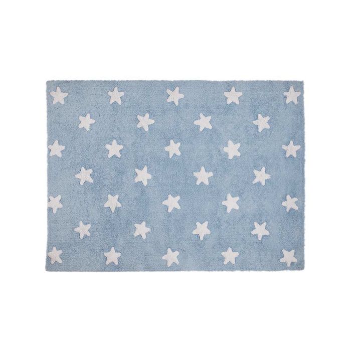 Rug Stars Blue-White