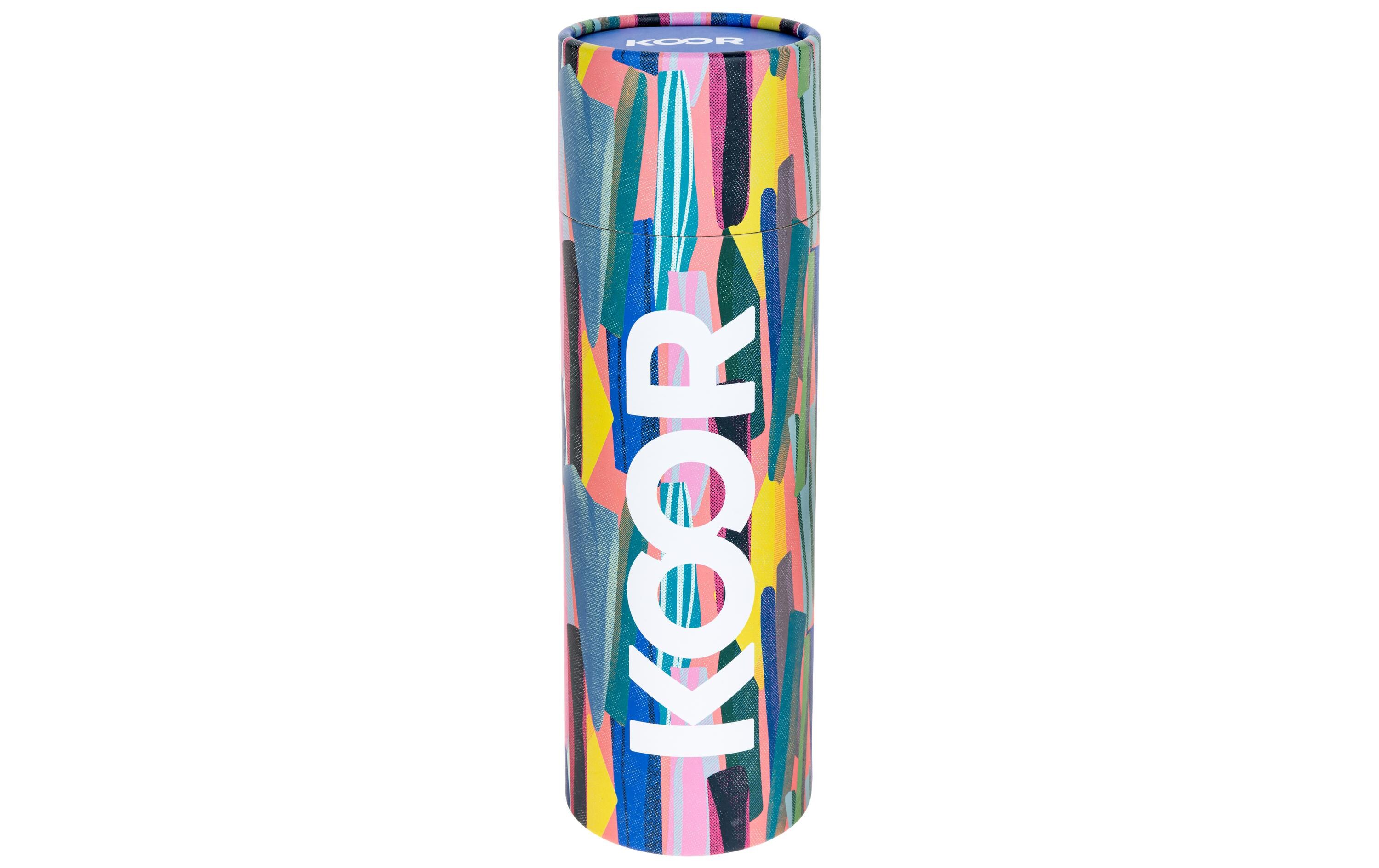 KOOR Flasche Thermo 500ml Astratta farbig