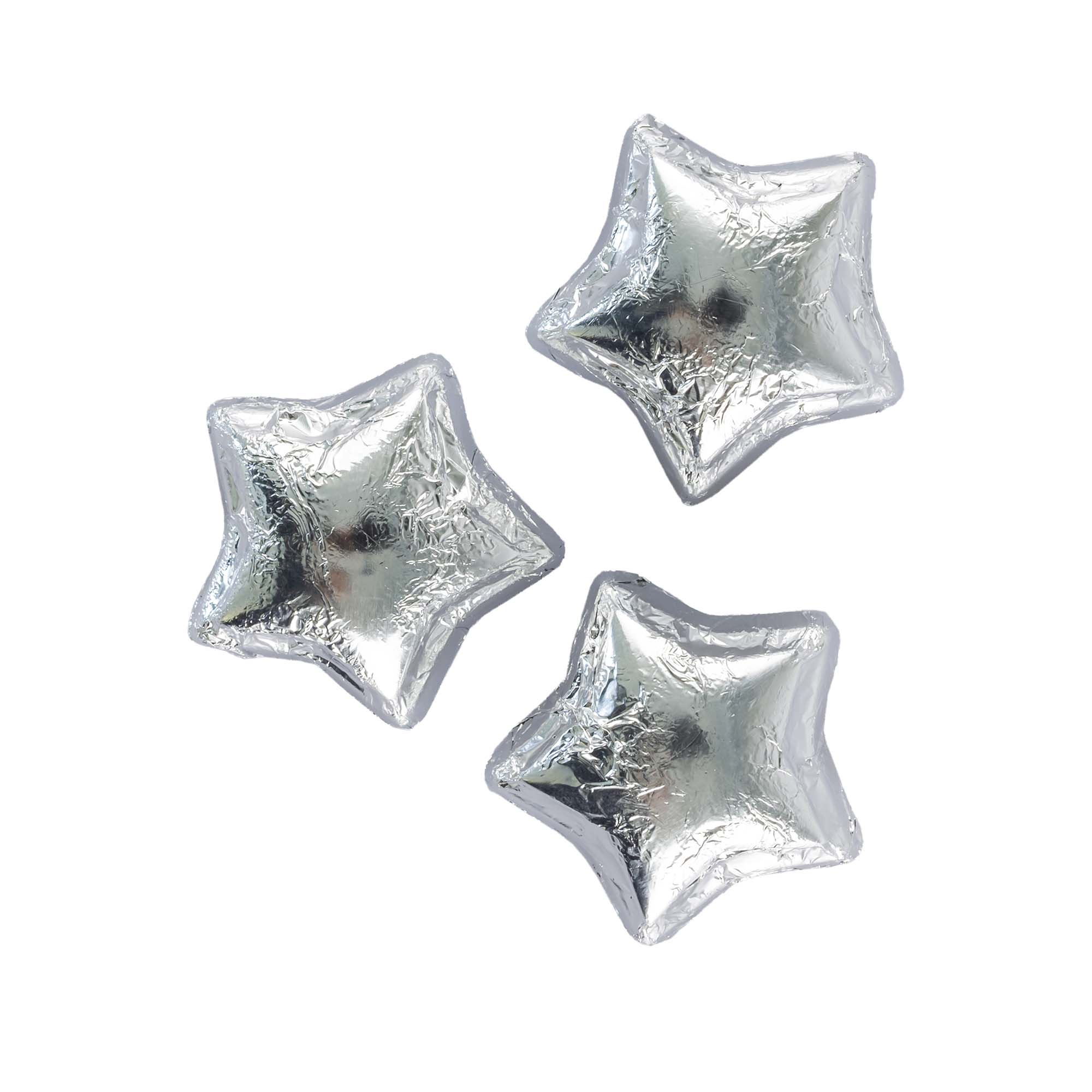 Schokoladensternli gefüllt Silber, 11g Schokoladensternli gefüllt Silber, 11g