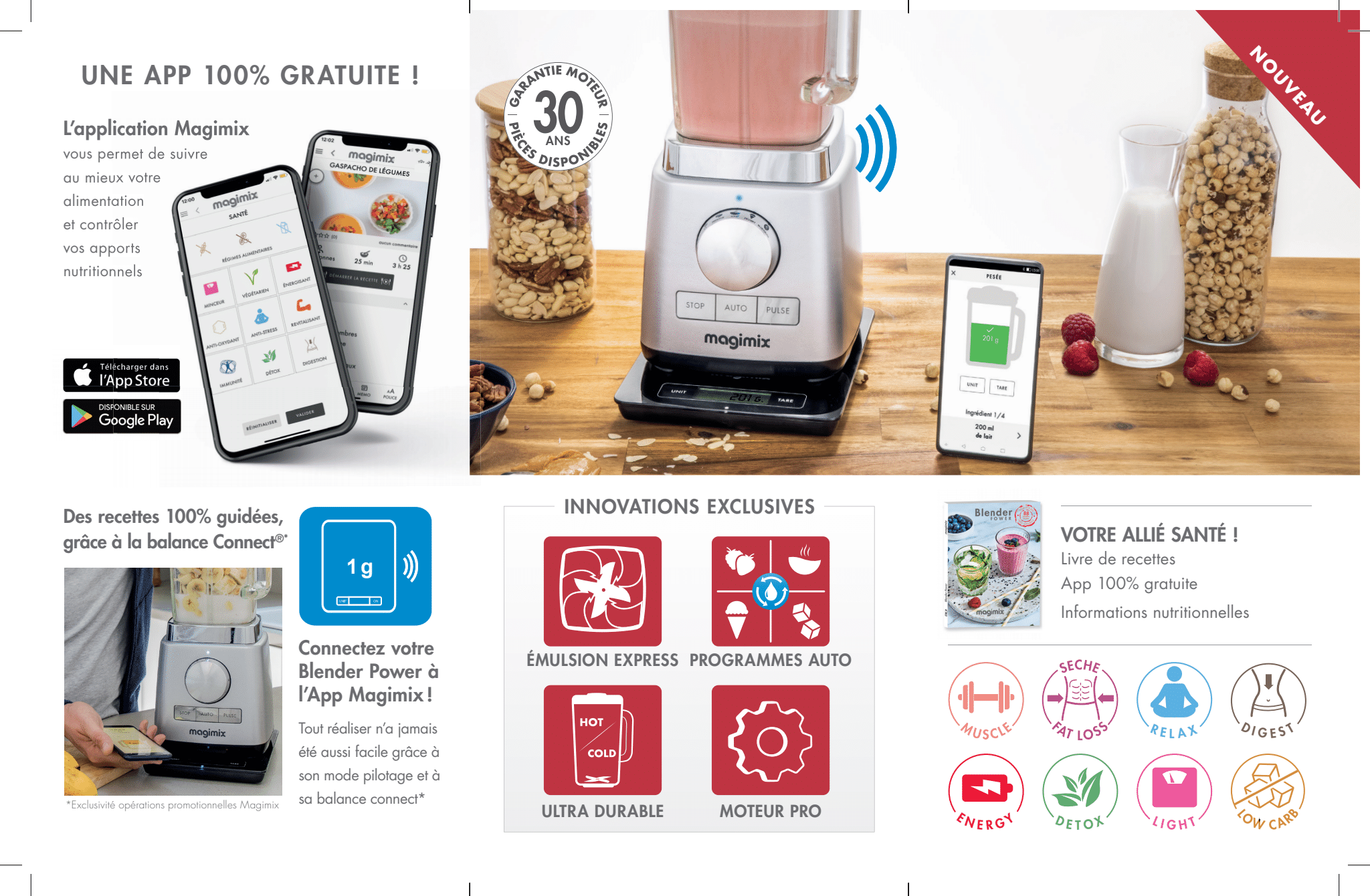 Power Blender 5 XL, silber